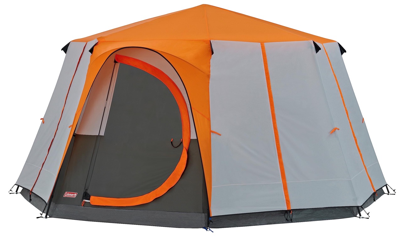 Палатка СOLEMAN Мод. CORTES OCTAGON 8 ORANGE Купить в Алматы — магазин Korgan Center