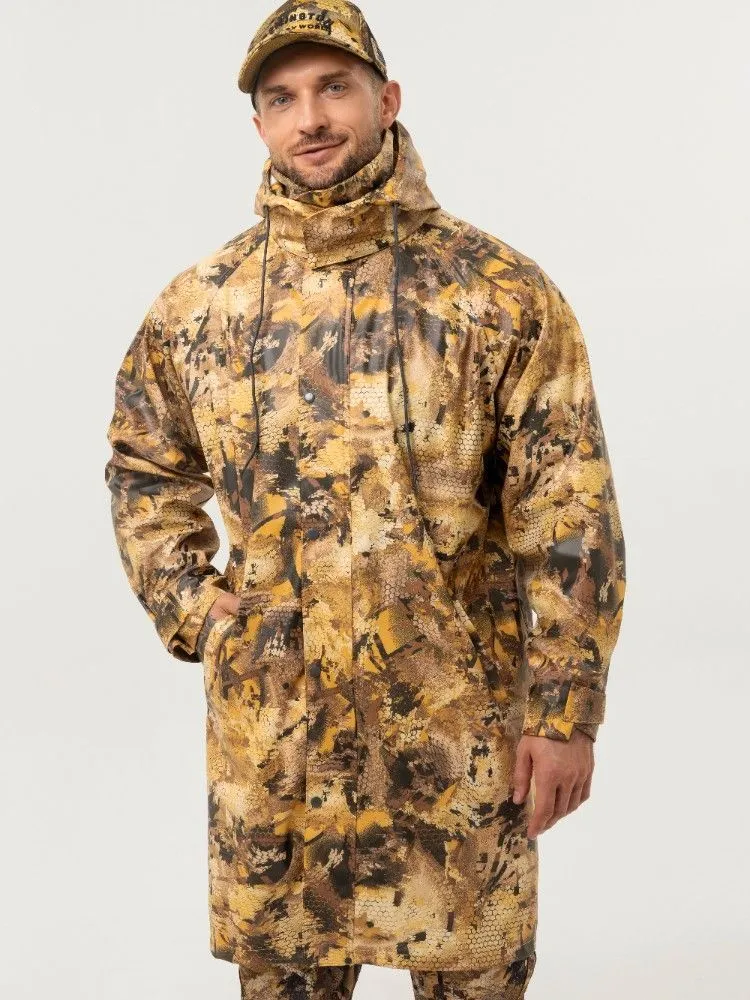 Плащ тент Remington New PU waterproof Yellow Waterfowl Honeycombs — куртки, жилеты, маскировочные костюмы, одежда для рыбалки и охоты | KORGAN Казахстан