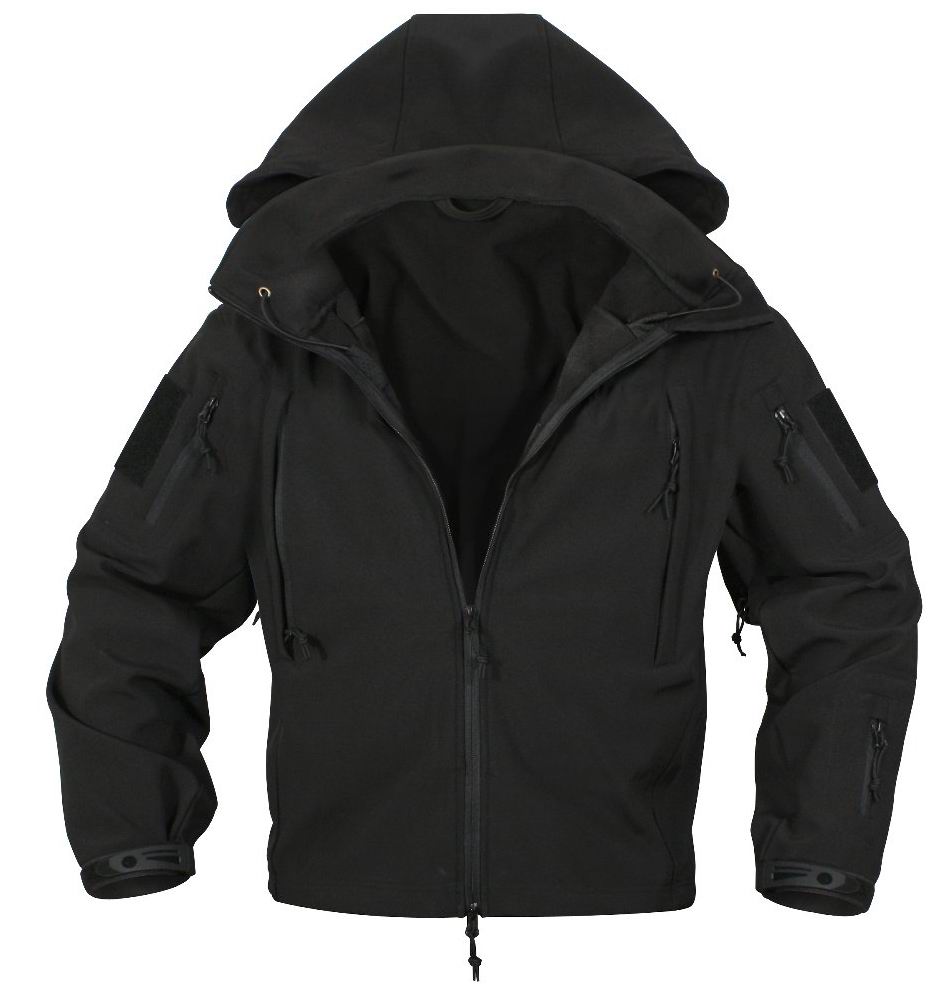Куртка ROTHCO Мод. SPECIAL OPS SOFTSHELL (Black) — куртки, жилеты, маскировочные костюмы, одежда для рыбалки и охоты | KORGAN Казахстан