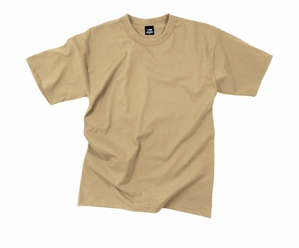 Майка ROTHCO Мод. MILITARY (короткий рукав)(poly/cotton)(Khaki) — одежда для охоты, рыбалки, туризма и города | KORGAN.KZ