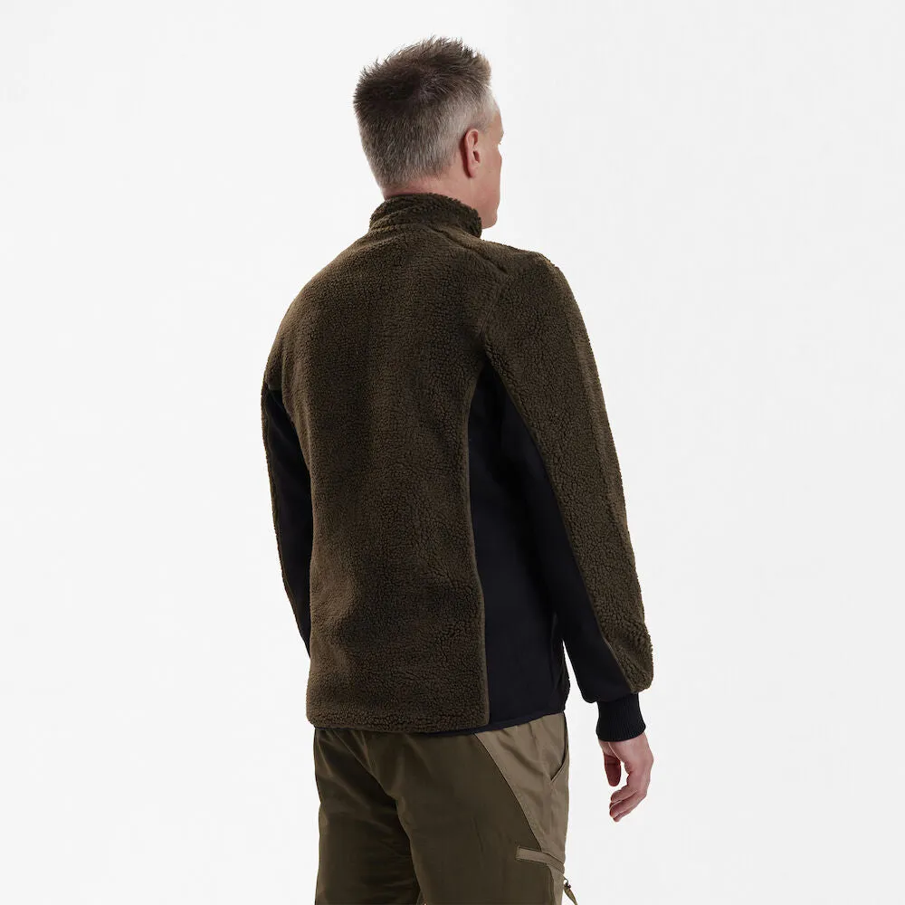 Куртка DEERHUNTER-ROGALAND FIBER PILE (коричневый) — куртки, жилеты, маскировочные костюмы, одежда для рыбалки и охоты | KORGAN Казахстан