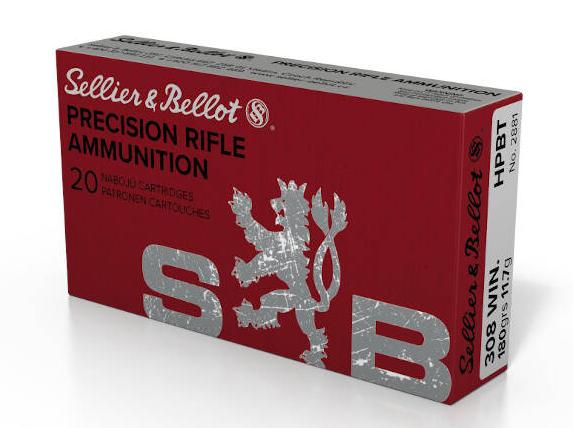 Купить Патрон для нарезного оружия S&B (.308 Win.)(HPBT-OTM-2881)(180grs)(11,7г) в Алматы | Казахстан | Корган Центр