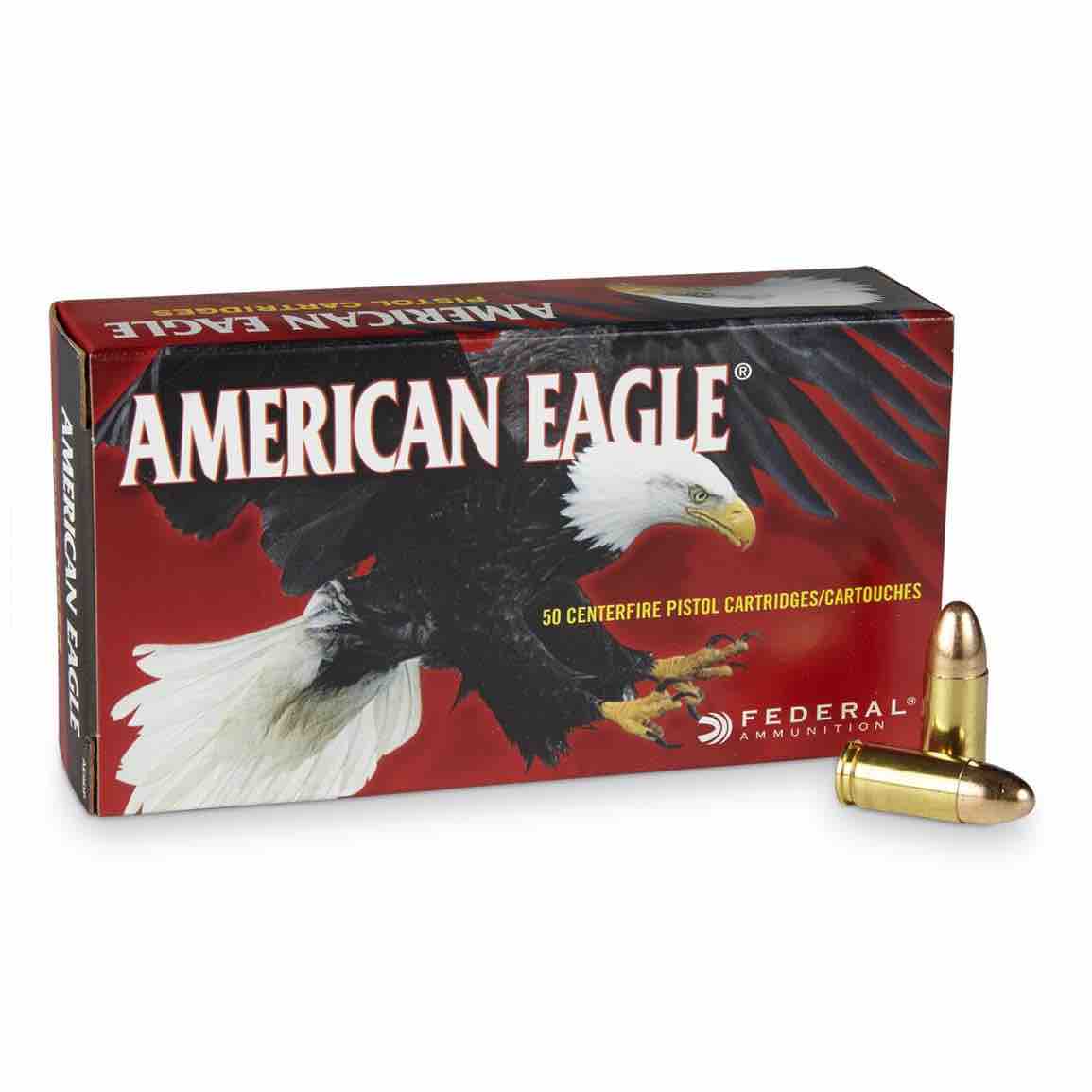 Патрон к служебно-штатному оружию FEDERAL AE (9mm Luger / 9x19)(FMJ)(115grs)(7,45г.) для охраны в Алматы, Казахстан