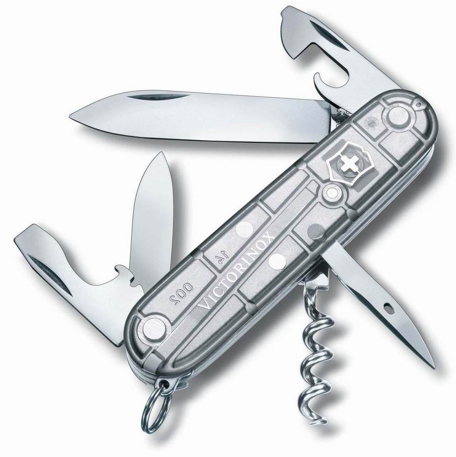 Купить Складной нож VICTORINOX Мод. SPARTAN SILVER TECH в Алматы — магазин Korgan Center | Казахстан | Доставка во все регионы