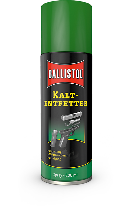 Обезжириватель BALLISTOL COLD DEGREASER для удаления грязи, смазки, масла для ухода за оружием в Алматы, Казахстан
