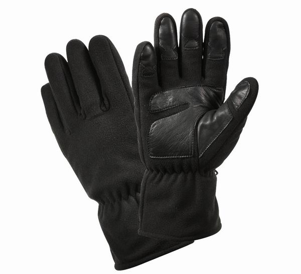 Перчатки ROTHCO Мод. MICRO FLEECE (Black) — технические характеристики, материалы и назначение | KORGAN