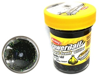 Паста BERKLEY POWERBAIT NATURAL GLITTER TROUT BAIT — приманка, снасти и аксессуары для рыбалки | Алматы, Казахстан
