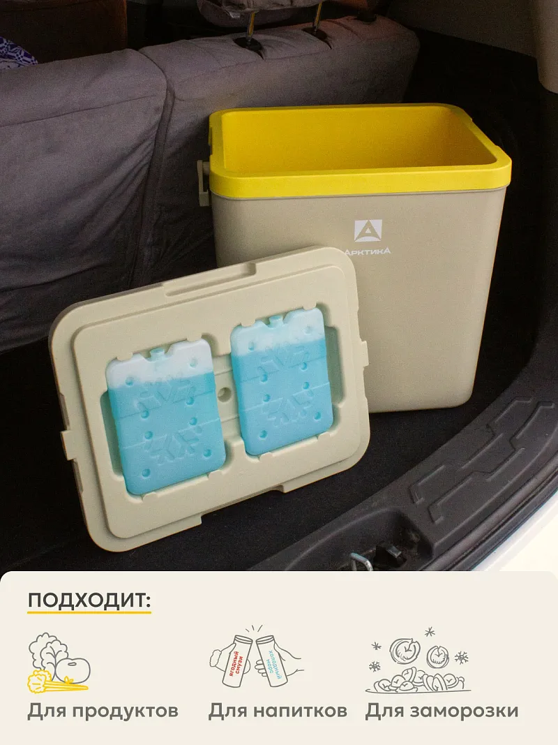 Изотермический контейнер тм "Арктика", 26 л, арт. 2200-26 — портативный холодильник или кулер для кемпинга в Алматы