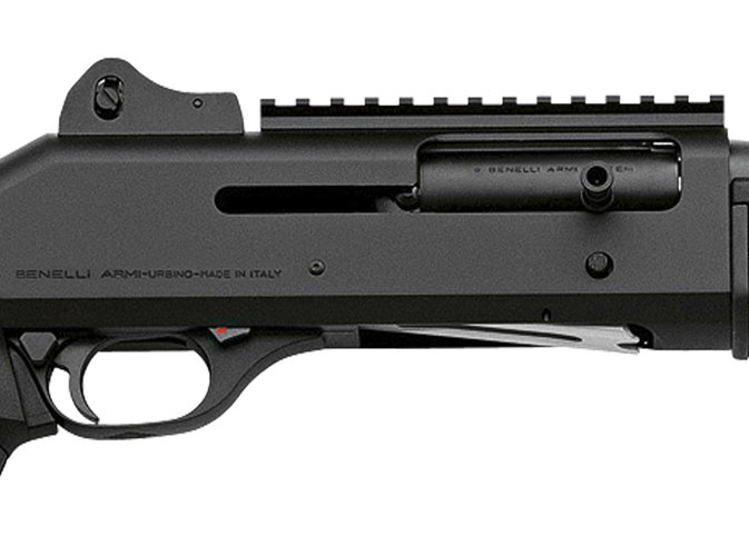 Гладкоствольное ружье BENELLI Moд. M4 BLACK TELESCOPIC (полуавтоматическое) калибра 12/76 — детальное фото