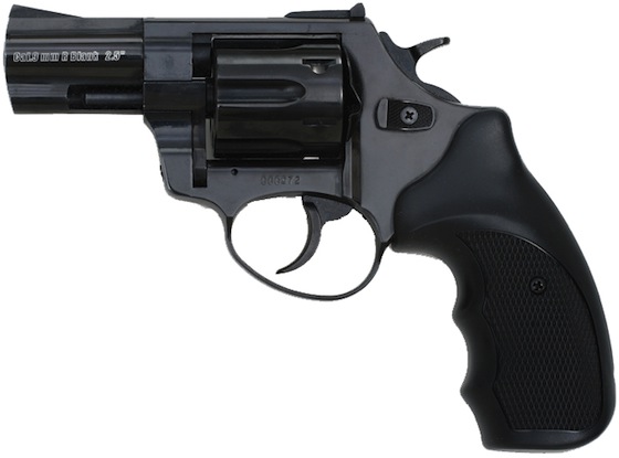 Газовый револьвер ZORAKI Мод. R1-TD-2.5" BLACK (к.-бр: 9мм)(6-зарядный) — купить газовые пистолеты в Алматы | Доставка по Казахстану