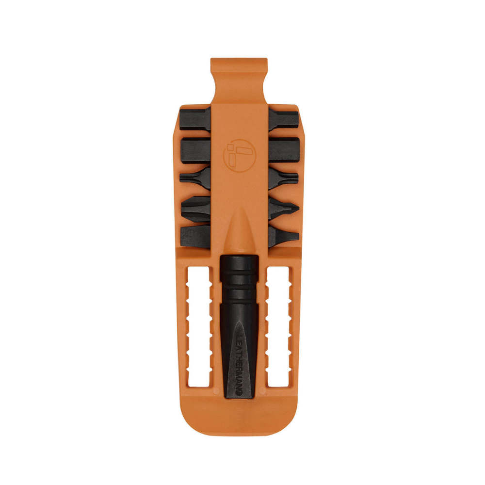 Набор бит LEATHERMAN Мод. BIT KIT DRIVER BLACK №3 ORANGE для охоты и туризма в Алматы, Казахстан