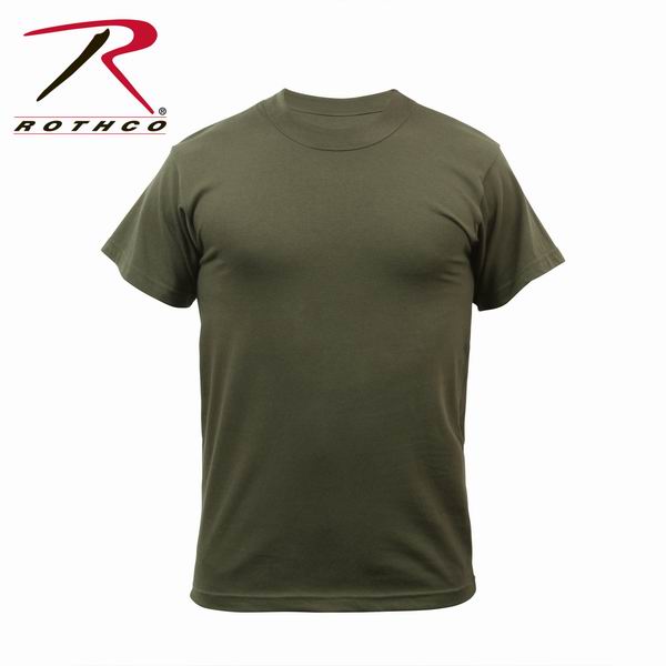 Майка ROTHCO Мод. MILITARY (короткий рукав)(100% cotton)(O.D.) — одежда для охоты, рыбалки, туризма и города | KORGAN.KZ