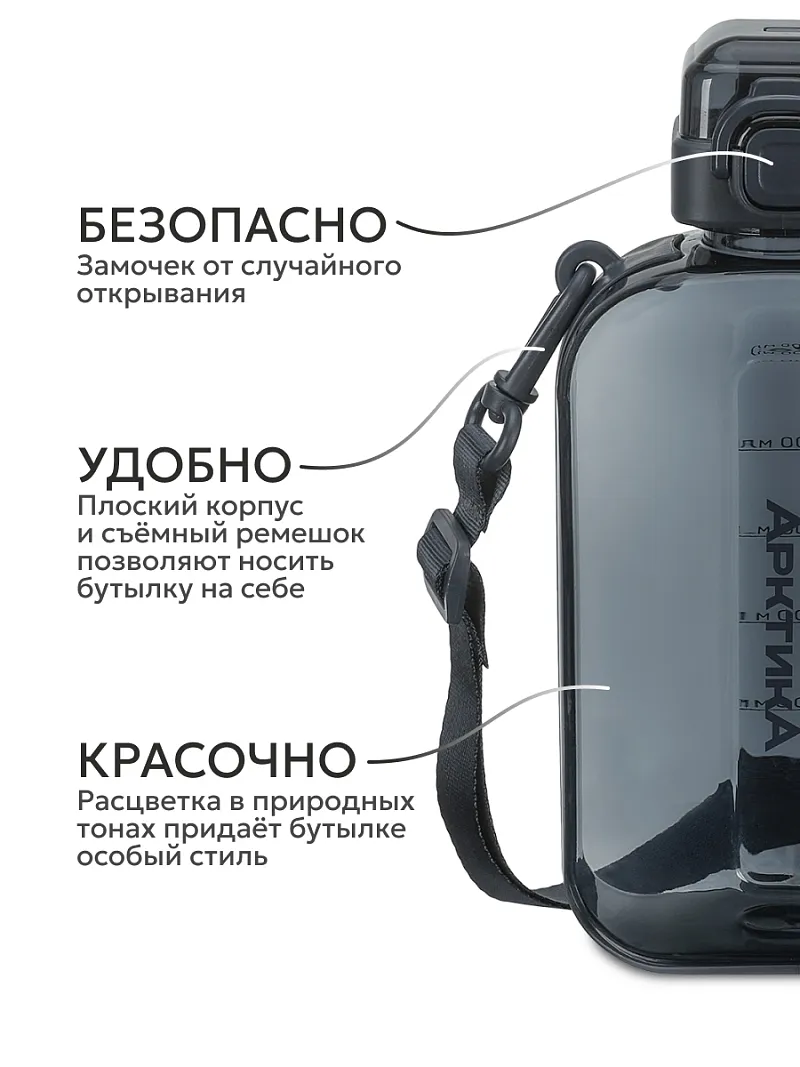 Бутылка тритановая АRСTIСA — качественный термос для походов, туризма и активного отдыха
