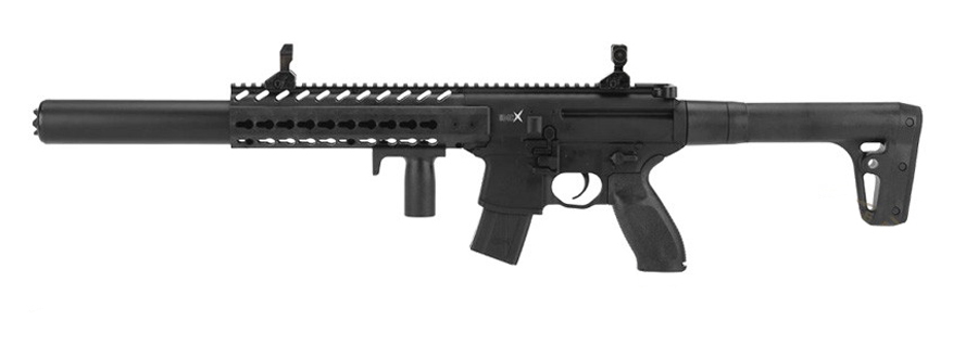 Пневматическая винтовка SIG-SAUER Мод. MPX ASP BLACK c прицелом RED DOT — купить пневматическую винтовку в Алматы | Доставка по Казахстану