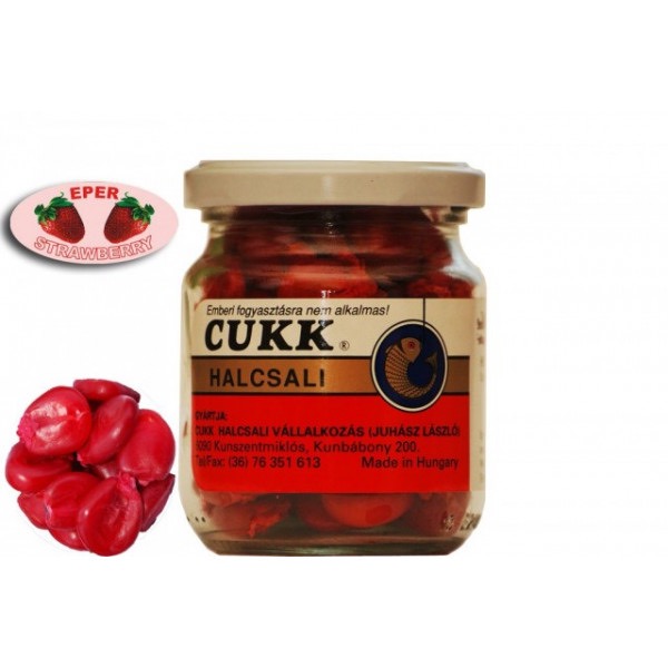 Кукуруза CUKK GOLIAT (аромат земляничный-красная)(220мл.-125г.) — приманка, снасти и аксессуары для рыбалки | Алматы, Казахстан
