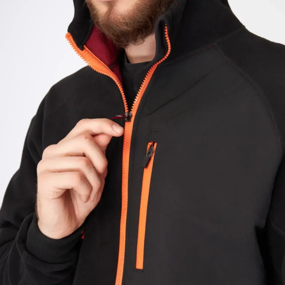 Куртка флисовая windstopper Polar Shark черный — куртки, жилеты, маскировочные костюмы, одежда для рыбалки и охоты | KORGAN Казахстан