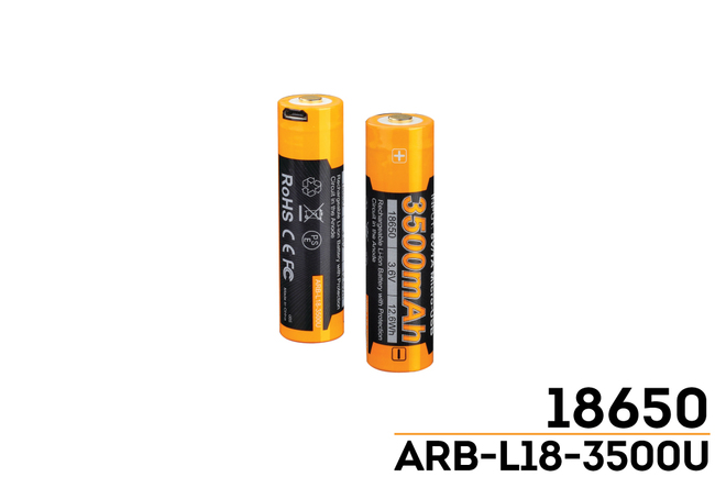 Аккумулятор (Li-ion) FENIX Мод. ARB-L18 18650 (3.6V)(3500mAh)(PCB)(зарядка от USB + зар.устройство) — аккумулятор (li-ion) fenix мод. arb-l18 18650 (3.6v)(3500mah)(pcb)(зарядка от usb + зар.устройство) Алматы, Казахстан