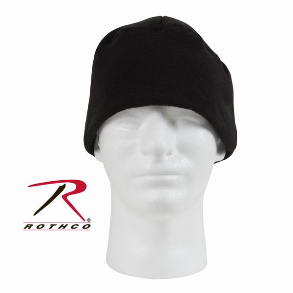 Шапочка ROTHCO Мод. POLAR FLEECE (Black) — головной убор для рыбалки, охоты и туризма | KORGAN.KZ
