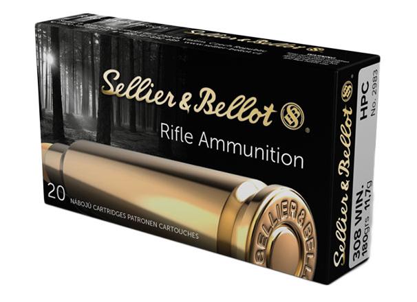 Купить Патрон для нарезного оружия S&B (.308 Win.)(HPC-2983)(180grs)(11,7г) в Алматы | Казахстан | Корган Центр
