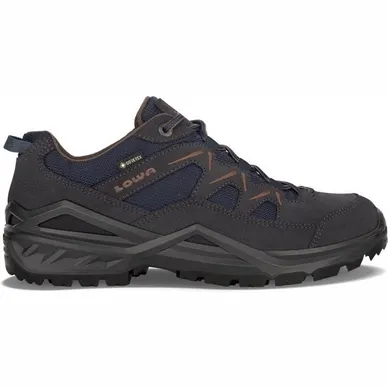 Ботинки SIRKOS EVO GTX LO navy/brown LOWA — обувь, стельки и уход за обувью | KORGAN.KZ
