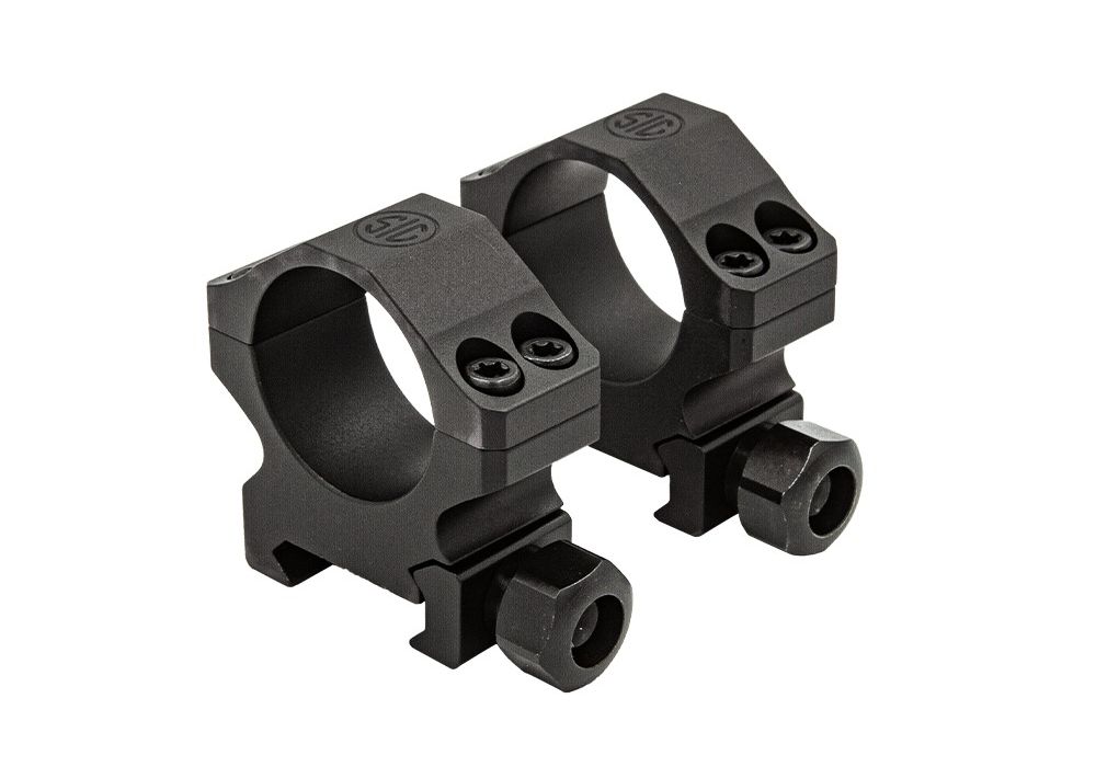 Кольца (2шт.) для оптики SIG-SAUER Moд. ALPHA1-ALU-LOW Алматы, Қазақстандағы оптикаға арналған