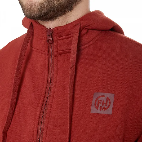 Худи FHM Wave zip (Терракотовый) — куртки, жилеты, маскировочные костюмы, одежда для рыбалки и охоты | KORGAN Казахстан