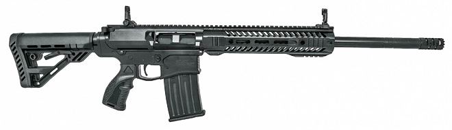 Гладкоствольное ружье UTAS Мод. XTR-12 BLACK TELESCOPIC   (полуавтоматическое) калибра 12/76 — детальное фото