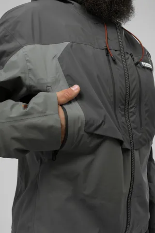Куртка забродная Remington  Fishing  Rivers Black/Grey — куртки, жилеты, маскировочные костюмы, одежда для рыбалки и охоты | KORGAN Казахстан
