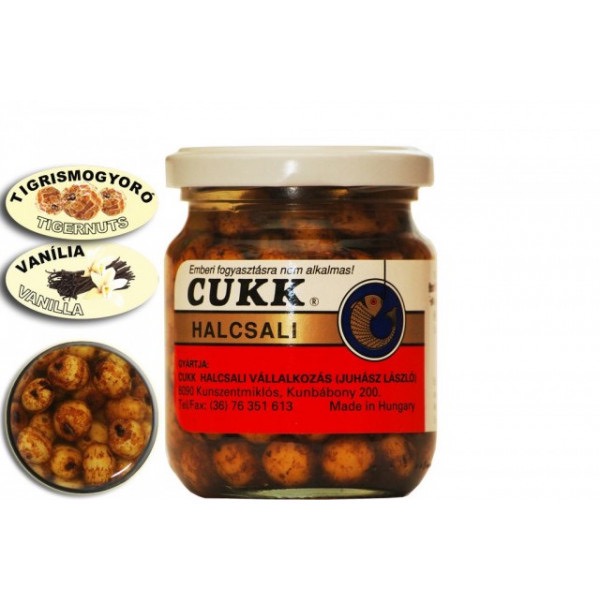 Тигровый орех CUKK DELIKATES EXTRA (аромат ванильный)(220мл.-125г.) — приманка, снасти и аксессуары для рыбалки | Алматы, Казахстан