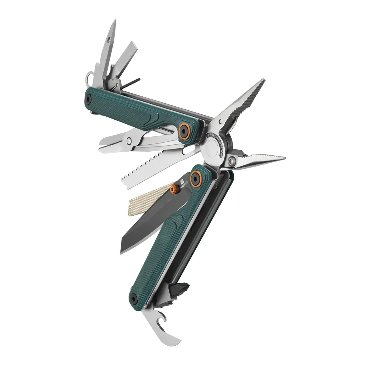 Мультиинструмент LEATHERMAN Мод. WAVE ALPHA CASCADIA для охоты и туризма в Алматы, Казахстан