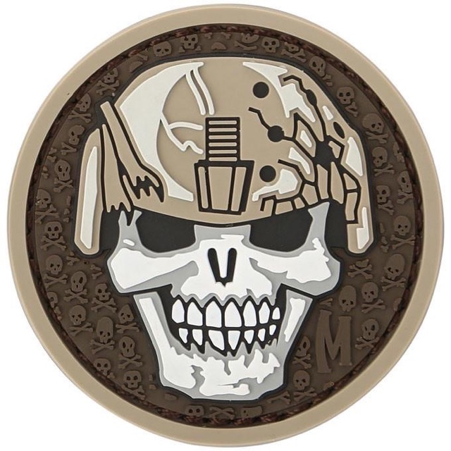 Патч (нашивка) MAXPEDITION Мод. SOLDIER SKULL - ARID — технические характеристики, материалы и назначение | KORGAN