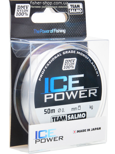 Леска TEAM SALMO Мод. ICE POWER — зимняя леска, снасти и аксессуары для рыбалки | Алматы, Казахстан