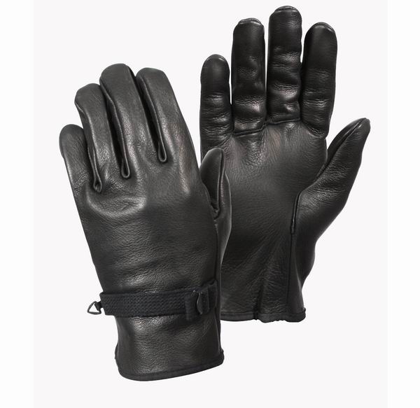 Перчатки ROTHCO Мод. D-3A LEATHER (Black) — технические характеристики, материалы и назначение | KORGAN