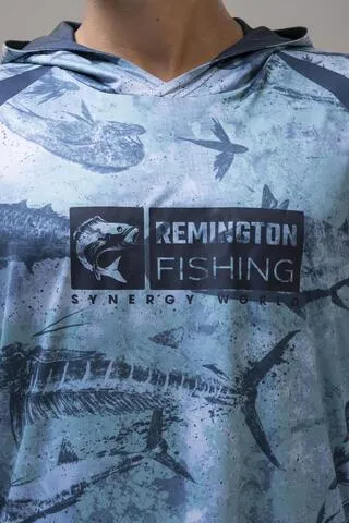 Футболка (джерси)  Remington Fishing Вreeze Вlue — одежда для охоты, рыбалки, туризма и города | KORGAN.KZ