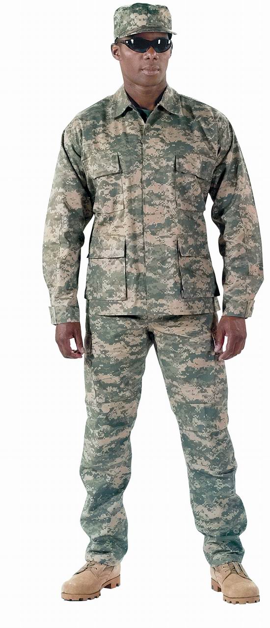 Рубашка ROTHCO Мод. ULTRA FORCE B.D.U. (A.C.U. Digital Camo) — одежда для охоты, рыбалки, туризма и города | KORGAN.KZ