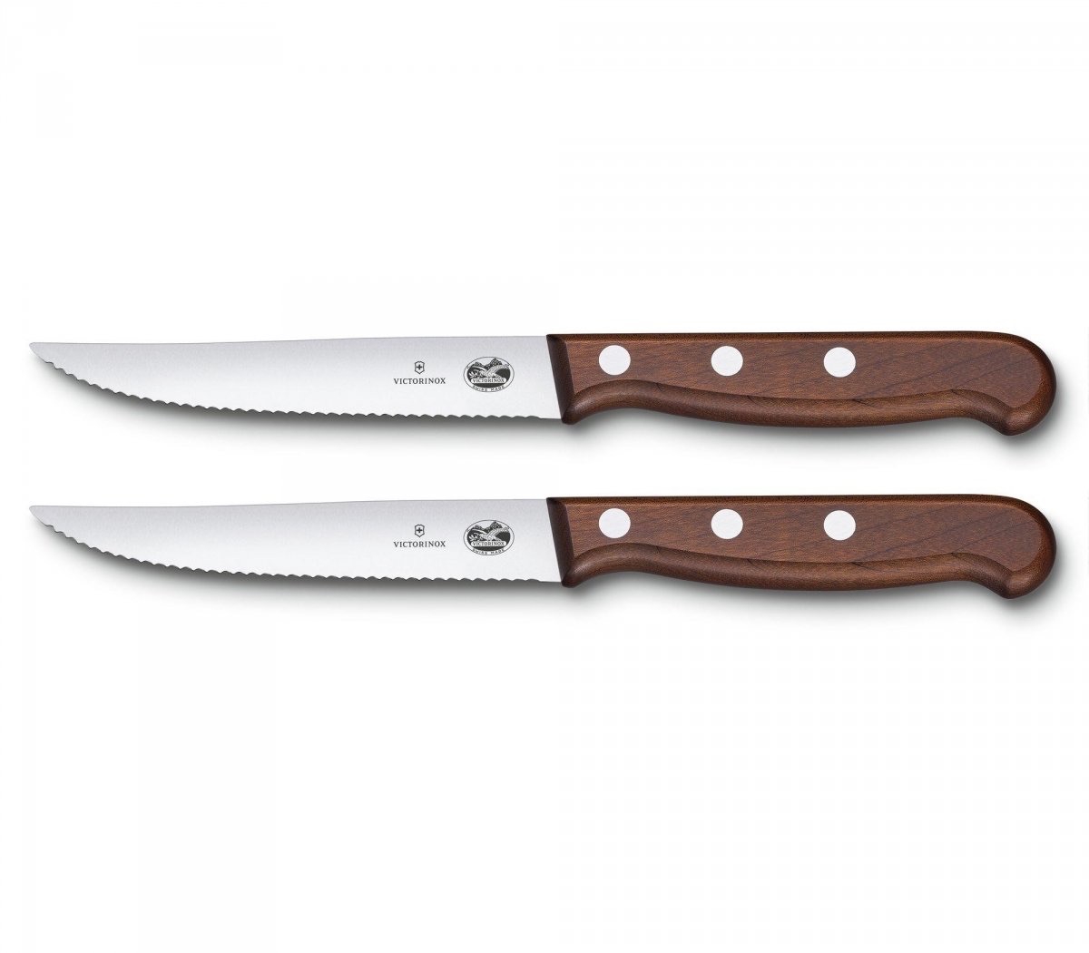 Набор кухонных ножей VICTORINOX Мод. WOOD STEAK SERRATED SET для кухни в Алматы, Казахстан