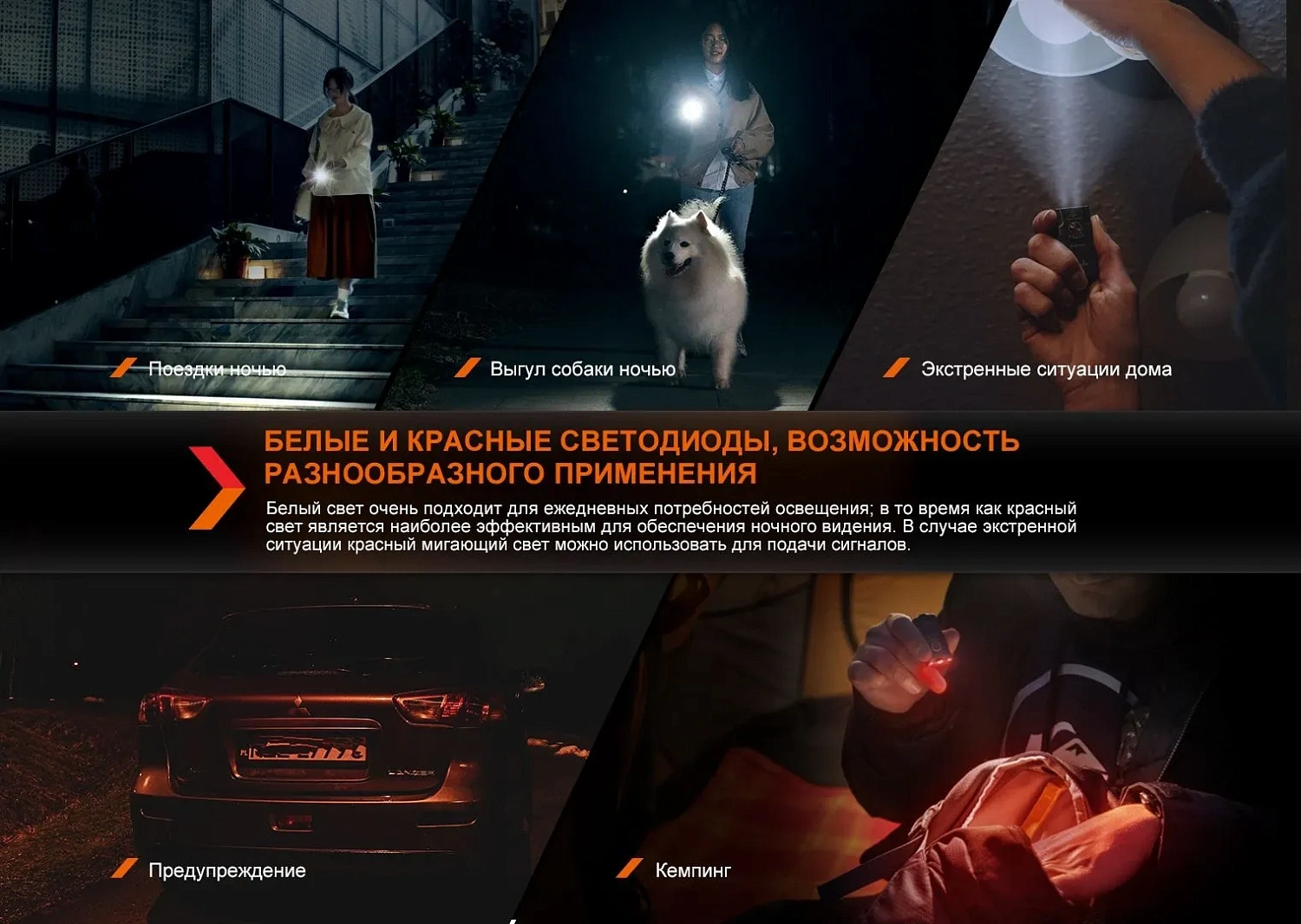 Фонарь FENIX Мод. E03R V2.0 синий