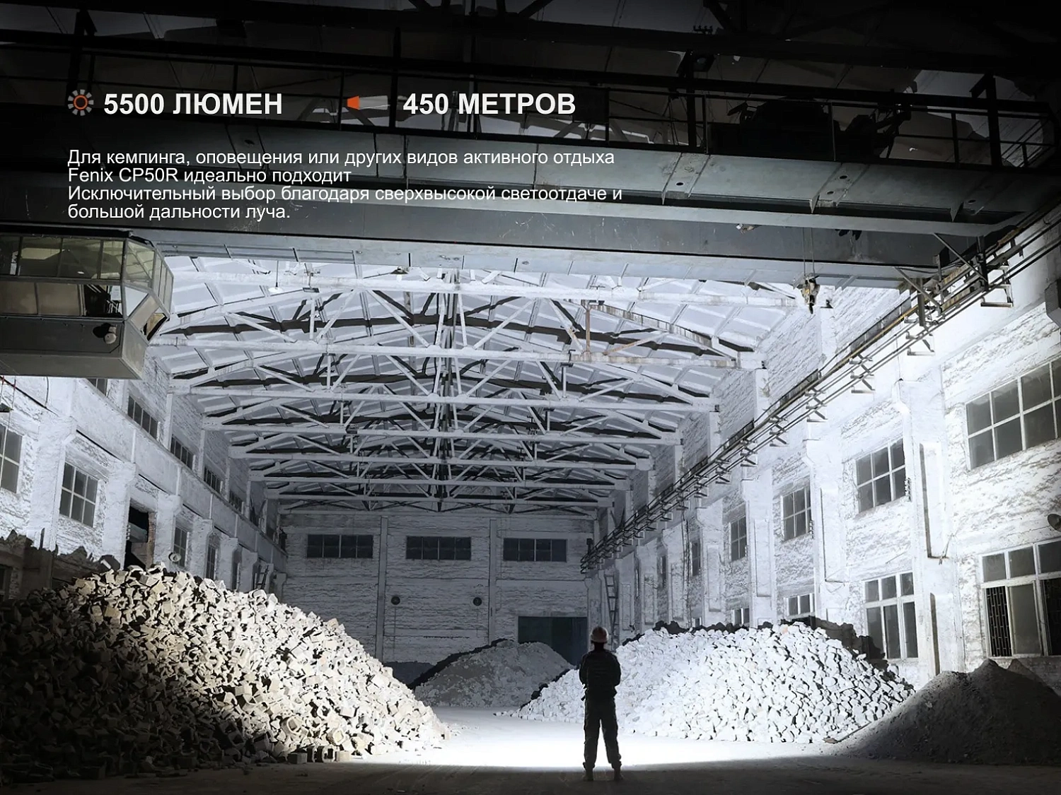 Фонарь FENIX Мод. CP50R